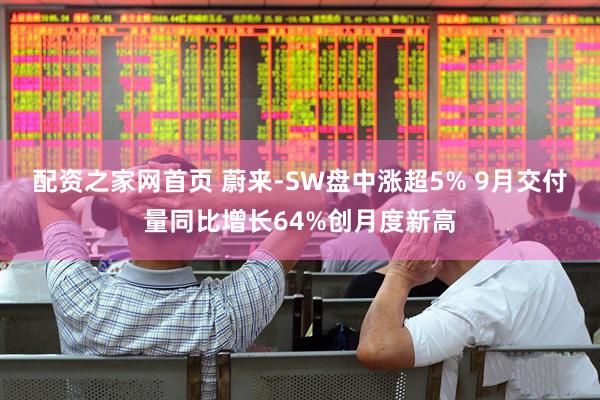 配资之家网首页 蔚来-SW盘中涨超5% 9月交付量同比增长64%创月度新高